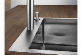 Мойка для кухни прямоугольная Blanco CLARON 500-IF/А нержавеющая сталь  зеркальная полировка 521633