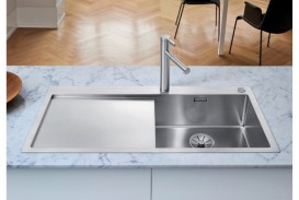 Мийка прямокутна для кухні Blanco CLARON 5 S-IF/А чаша справа нержавіюча сталь дзеркальне полірування 521625