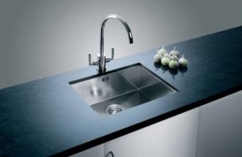 Мойка для кухни прямоугольная Blanco CLARON 550-U нержавеющая сталь  зеркальная полировка 521579