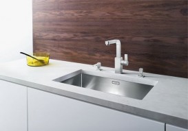 Мийка для кухні прямокутна Blanco CLARON 700-U нержавіюча сталь дзеркальне полірування 521581