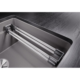 Мойка для кухни прямоугольная Blanco ETAGON 700-U SILGRANIT PuraDur вулканический серый 527763