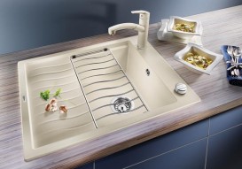 Мойка для кухни прямоугольная BLANCO Elon 45 S SILGRANIT® PuraDur® жасмин 524819