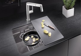 Мойка для кухни прямоугольная Blanco Etagon 500-U нержавеющая сталь  зеркальная полировка 521841