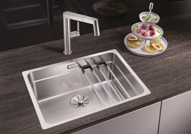 Мойка для кухни прямоугольная Blanco Etagon 500-IF нержавеющая сталь  зеркальная полировка 521840