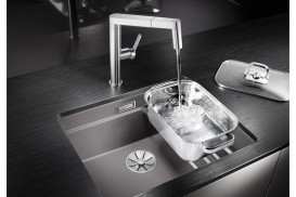 Мойка для кухни прямоугольная Blanco ETAGON 500-U искусственный гранит  кофе 522236