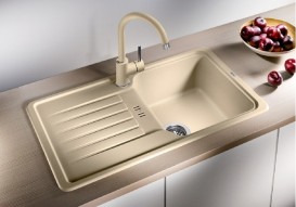 Мойка для кухни прямоугольная BLANCO Favos mini SILGRANIT® врезная  шампань 518185