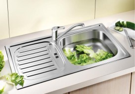 Мойка для кухни прямоугольная Blanco Flex mini нержавеющая сталь матовая 511918