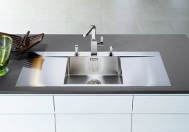 Мийка для кухні прямокутна Blanco FLOW 5 S-IF нержавіюча сталь дзеркальна поліровка п'ятсот двадцять одна тисячу шістсот тридцять сім