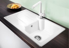 Мойка для кухни прямоугольная BLANCO Idessa 45 S керамика  глянцевый белый 514498