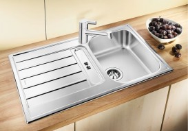 Мойка для кухни прямоугольная BLANCO Livit 45 S нержавеющая сталь полированная 514788