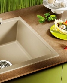 Мойка для кухни прямоугольная BLANCO LEXA 8 SILGRANIT врезная  шампань 514696