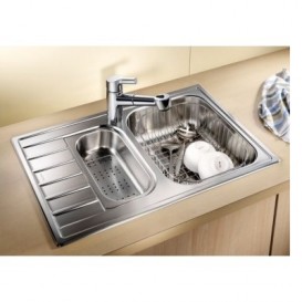 Мийка для кухні прямокутна Blanco Livit 6S Compact нержавіюча сталь декор 515794