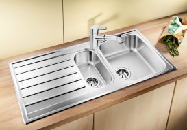 Мойка для кухни прямоугольная Blanco Livit 6 S нержавеющая сталь полированная 514796