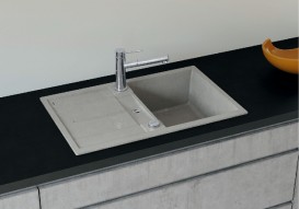 Мийка для кухні прямокутна Blanco Metra 45 S SILGRANIT PuraDur® бетон 525311