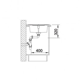 Мийка для кухні прямокутна Blanco Metra XL 6S SILGRANIT PuraDur® бетон 525315