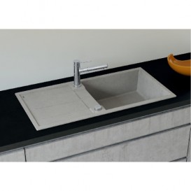 Мийка для кухні прямокутна Blanco Metra XL 6S SILGRANIT PuraDur® бетон 525315