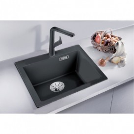 Мийка для кухні прямокутна Blanco PLEON 5 SILGRANIT® PuraDur® антрацит 521504