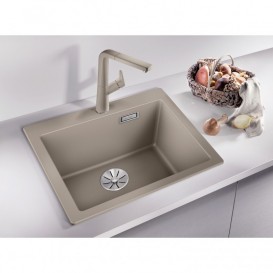 Мийка прямокутна для кухні Blanco PLEON 5 SILGRANIT® PuraDur® сірий беж 521675