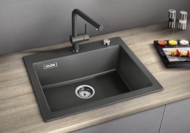 Мойка для кухни прямоугольная BLANCO Palona 6 керамика базальт 524737