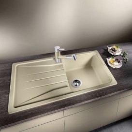 Мойка для кухни прямоугольная BLANCO SONA 5S SILGRANIT врезная  жасмин 519675