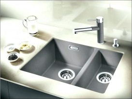 Мийка для кухні прямокутна BLANCO SUBLINE 340/160-U SILGRANIT під стільницю чаша зліва алюметаллик 523550