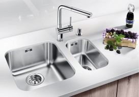Мийка для кухні овальна Blanco Supra 180-U нержавіюча сталь полірована 518197