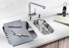 Мийка для кухні овальна Blanco Supra 180-U нержавіюча сталь полірована 518197