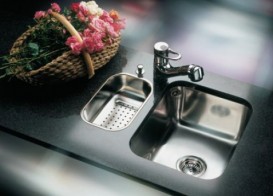 Мойка для кухни прямоугольная Blanco Supra 340-U нержавеющая сталь полированная 518199