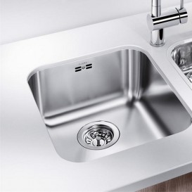 Мойка для кухни прямоугольная Blanco Supra 340-U нержавеющая сталь полированная 518199