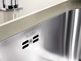 Мийка для кухні прямокутна Blanco Supra 500-U нержавіюча сталь полірована 518205