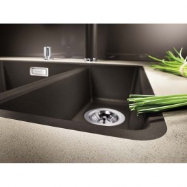 Мийка для кухні прямокутна BLANCO SUBLINE 340/160-F штучний граніт кави 523573