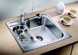 Мойка для кухни прямоугольная Blanco Tipo 6 нержавеющая сталь матовая 511949