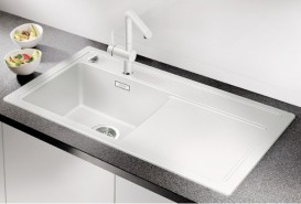 Мийка для кухні прямокутна BLANCO ZENAR 45 S SILGRANIT® PuraDur® перловий 523809