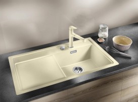 Мийка для кухні прямокутна BLANCO ZENAR 45 S SILGRANIT® PuraDur® шампань 523715