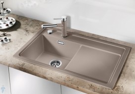 Мойка для кухни прямоугольная BLANCO ZENAR 45 S SILGRANIT® PuraDur® серый беж 523835