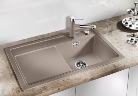 Мойка для кухни прямоугольная BLANCO ZENAR 45 S SILGRANIT® PuraDur® серый беж 523720