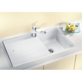 Мийка для кухні прямокутна BLANCO ZIA 5S SILGRANIT врізна білий 520515