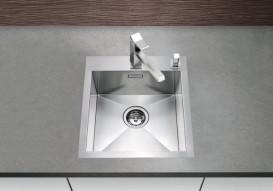 Мойка для кухни прямоугольная Blanco ZEROX 400-IF/А нержавеющая сталь  зеркальная полировка 521629