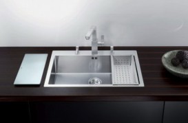 Мойка для кухни прямоугольная Blanco ZEROX 700-IF/А нержавеющая сталь  зеркальная полировка 521631