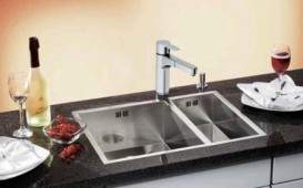 Мойка для кухни прямоугольная Blanco ZEROX 340/180-IF/А нержавеющая сталь  зеркальная полировка 521642