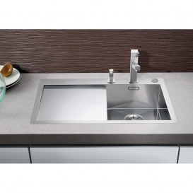 Мойка для кухни прямоугольная Blanco ZEROX 4 S-IF/А чаша справа  нержавеющая сталь  зеркальная полировка 521621