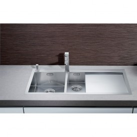 Мийка для кухні прямокутна Blanco ZEROX 6 S-IF/А чаша зліва нержавіюча сталь дзеркальне полірування 521644