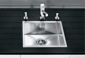 Мийка для кухні прямокутна Blanco ZEROX 340-IF нержавіюча сталь дзеркальне полірування 521582