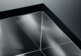 Мойка для кухни прямоугольная Blanco ZEROX 180-U нержавеющая сталь  зеркальная полировка 521567