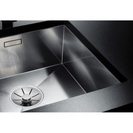 Мойка для кухни прямоугольная Blanco ZEROX 340-U нержавеющая сталь  зеркальная полировка 521583