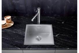 Мойка для кухни прямоугольная Blanco ZEROX 340-IF нержавеющая сталь Durinox® с отводной арматурой InFino® 523096