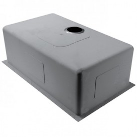 Мийка для кухні прямокутна Kraus Precision під стільницю нержавіюча сталь хром KHU100-30