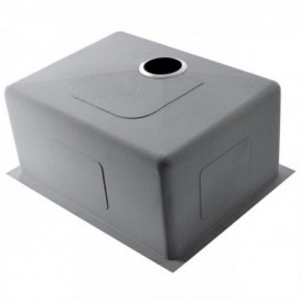 Мойка для кухни прямоугольная Kraus Rex накладная нержавеющая сталь KHT31