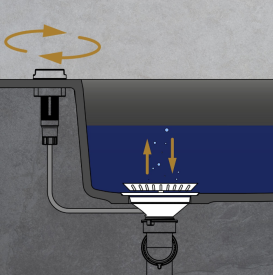 Мийка для кухні Sink Quality Ferrum 1KDO 77x45x21 з переливом нанограніт білий FER.W.1KDO.X