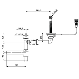 Мийка для кухні Sink Quality Ferrum 5KKO 79,5х49,5х21 з переливом нанограніт бежевий FER.P.5KKO.X